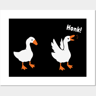 Goose Honk Posters and Art